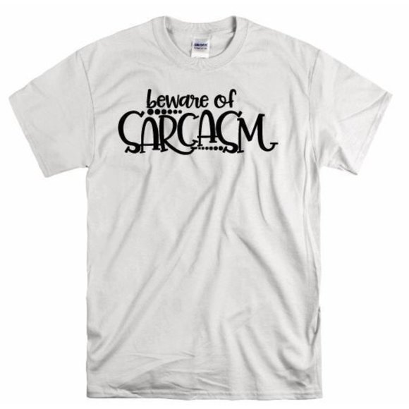 Beware of Sarcasm, Graphic Women's T-shirt - Picture 1 of 8